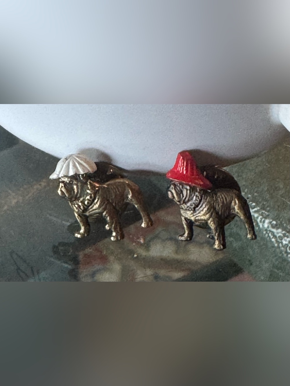 Vintage Mack Truck Enamel Bulldog Hat Or Tie Pins White Hardhat Red Fireman Hat